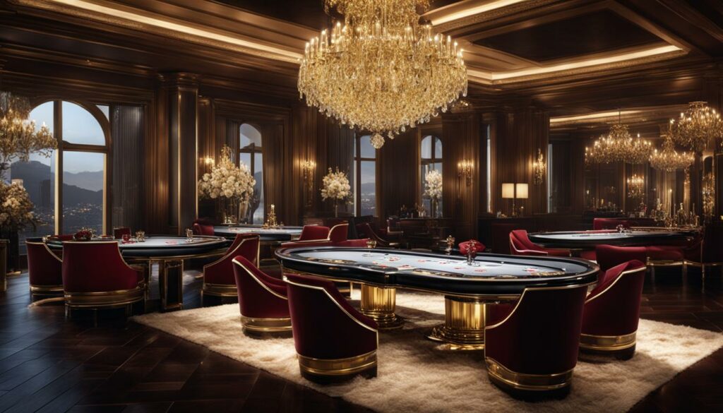 3D baccarat gaming experience