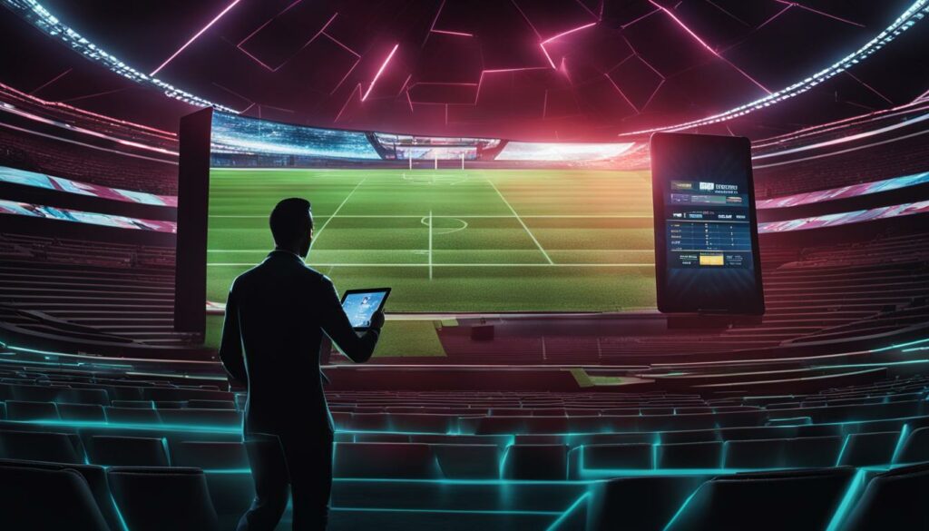 virtual football betting system